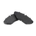 D558 high quality brake pads semi-metallic professional ceramic front brake pad set